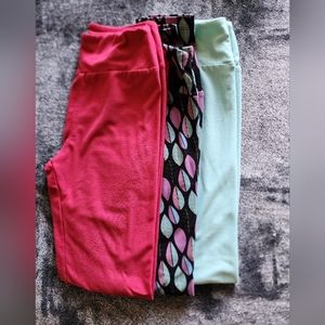 LuLaRoe leggings 3 pair (OS)[